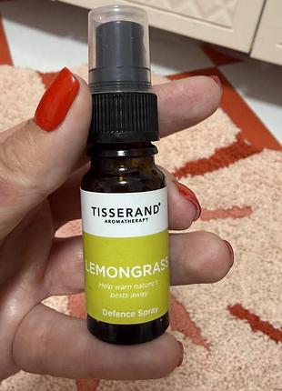 Спрей с лемонграссом от британского бренда tisserand aromatherapy