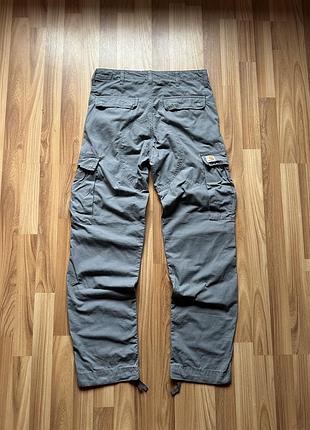 Оригінальні карго штани carhartt wip ripstop | grey cargo pants