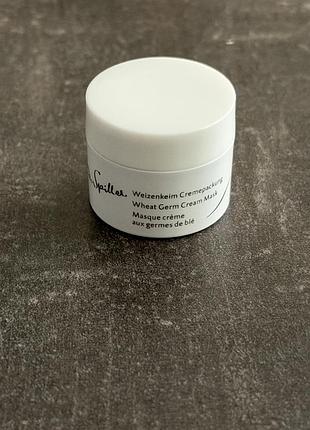 Dr. spiller wheat germ cream mask 5 мл — поживна крем-маска для обличчя, зволоження