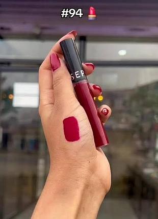 Sephora cherry moon (94) is a very cool-toned матова помада 10
