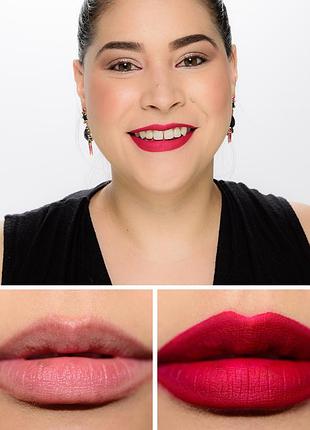 Sephora cherry moon (94) is a very cool-toned матова помада 6