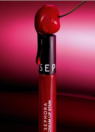 Sephora cherry moon (94) is a very cool-toned матова помада