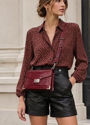 The kooples emily кожаная сумка