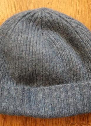 Шерстяная унисекс бини шапка barbour carlton beanie