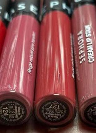 Sephora lip stain 124 rose instinct. 3