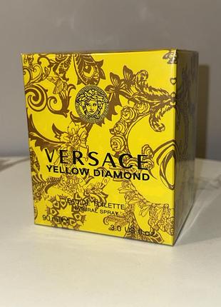 Парфуми versace versace yellow diamond  шлейфові духи італія 90 мл парфюм версаче