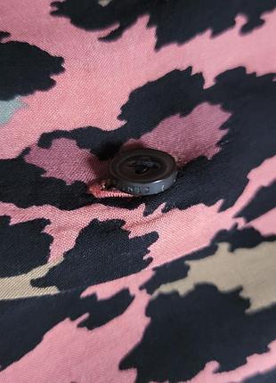 Сорочка allsaints ocelot leopard print 5