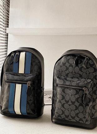 Рюкзак чоловічий coach повсякденний з принтом