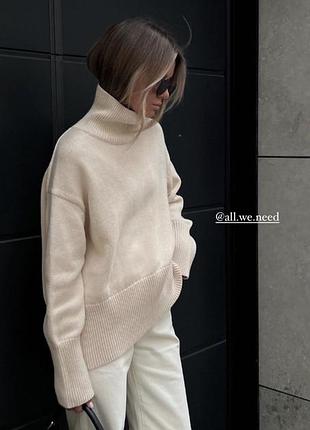 Роскошный свитер h&amp;m premium кашемир+шерсть 5