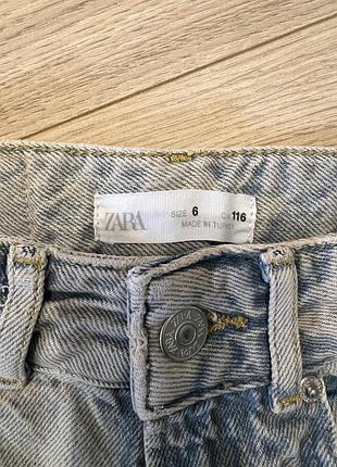 Джинси zara для дівчинки 3