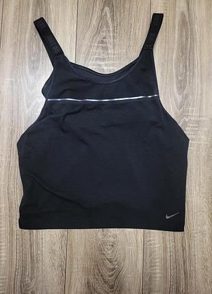 Топ жіночий nike чорний з написом just do it оригінал