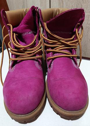 Черевики жіночі timberland фуксія 38 розмір