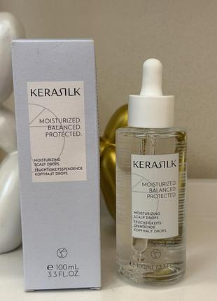 Kerasilk specialists moisturizing scalp drops краплі для сухої та чутливої шкіри голови