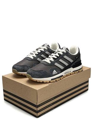 Мужские кроссовки adidas zx 700 c grey white