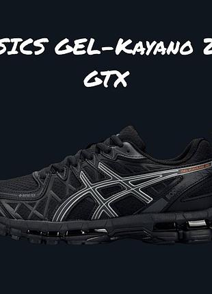 Asics gel-kayano 20 gtx black orange 5