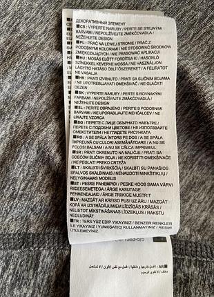Чоловічий лонгслів nike dri-fit сірий з спеціальними отворами для великих пальців на манжетах рукавів 9