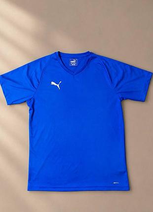 Продам футболку puma liga jersey core, синього кольору, оригінал