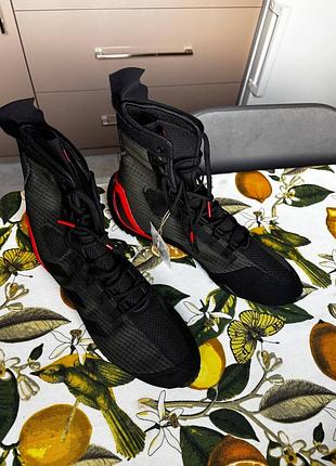 Боксерки adidas speedex 23 чорно-червоні uk 11