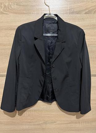 Жакет жіночий zara чорний класичний