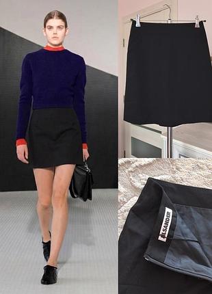 Вовняна спідниця jil sander