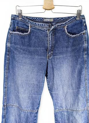 Джинси esprit jeans сині прямого крою розмір w42 l30, добрий