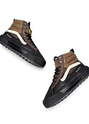 Vans sk8-hi mte-3 fur w black brown