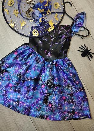 Платье ведьмочка ведьма колдунья волшебница halloween хелловин