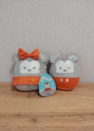 Коллекционный набор squishmallows disney 100: mickey &amp; minnie mouse