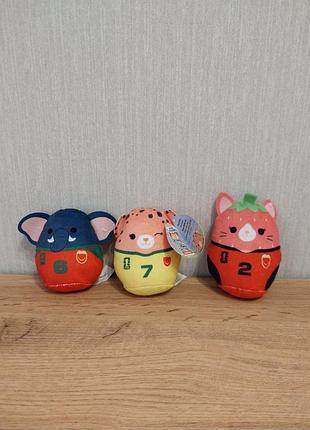 Коллекционные игрушки squishmallows mcdonald's хеппи мил jude nyaolma