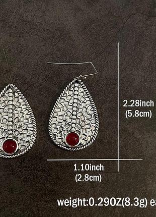 Сережки бохо фолк стиль 6