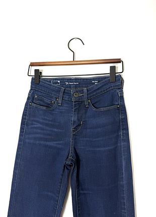 Джинси темно-сині слім levis 2