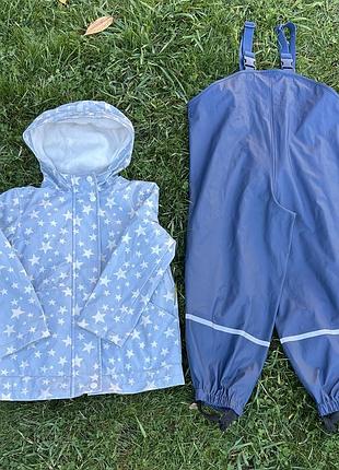 Дощовик primark 116p, грязепруф lupilu