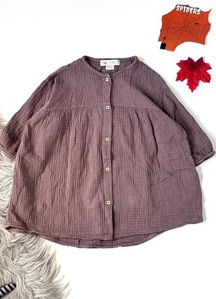 Сукня муслінова оверсайз zara  2-3 роки, 98 см