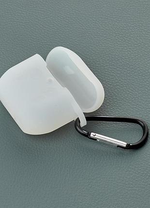 Чохол на airpods 4 прозорий силіконовий кейс для навушників аірподс 4