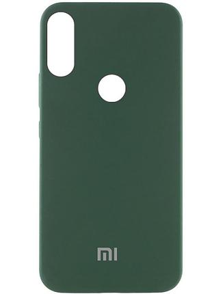 Чехол на xiaomi redmi note 7 / xiaomi redmi note 7 pro / xiaomi redmi note 7s зеленый матовый для сяоми