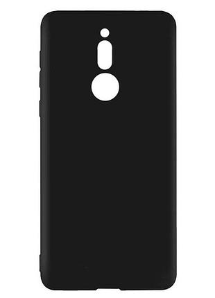 Чехол на xiaomi redmi 8 черный матовый для сяоми редми 8
