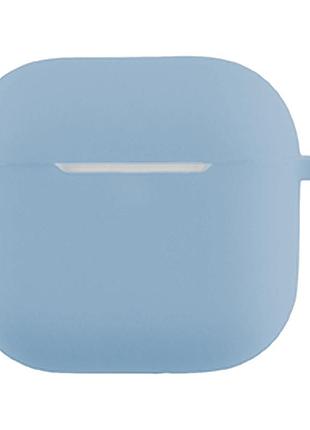 Чохол на airpods 4 / airpods 5 бузковий силіконовий кейс для навушників аірподс 4 / аірподс 5