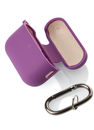 Чохол на airpods pro 2 виноградний силіконовий кейс для навушників аірподс про 2