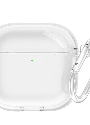 Чохол на airpods 3 прозорий силіконовий кейс для навушників аірподс 3