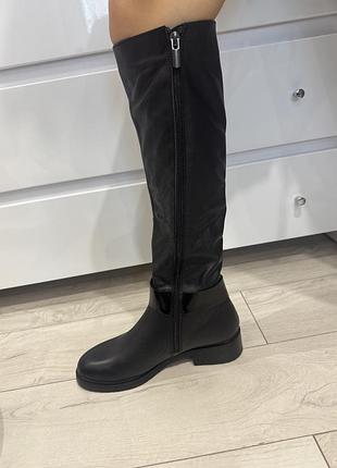 Чоботи жіночі шкіряні, сапоги 2