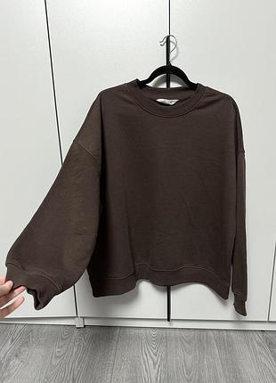 Коричневий світшот primark