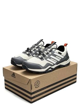 Мужские кроссовки adidas terrex skychaser beige grey