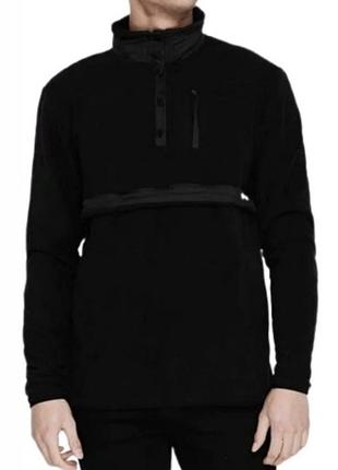 Толстовка-анорак тепла  флісова з високою горловиною gio- goі р.xl-xxl