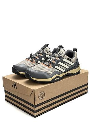 Мужские кроссовки adidas terrex skychaser grey beige