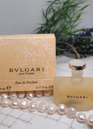 Bvlgari — bvlgari pour femme (eau de parfum) 5 ml