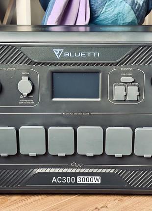Інвертор bluetti ас300 (3000w) - ідеальний стан (без батареї)