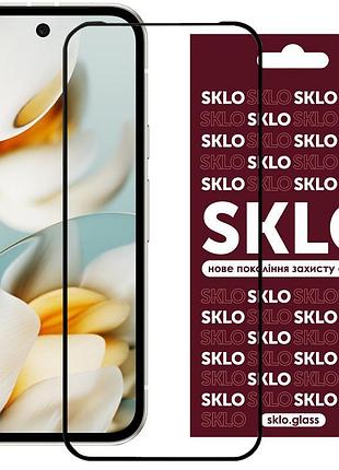 Защитное стекло sklo 3d для google pixel 9a черный