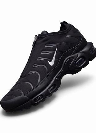 Чоловічі кросівки nike air max tn plus чорні демісезонні