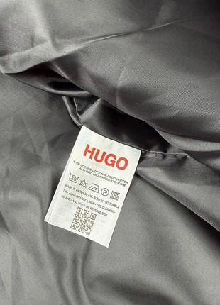 Чорна куртка hugo на зиму s, m, xxl
