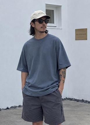 Нова футболка 100% бавовна, синя, розмір xxl
